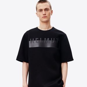 Helmut Lang Black Short Sleeve Tee